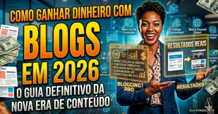 Como Ganhar Dinheiro com Blogs em 2026: O Guia Definitivo da Nova Era de Conteúdo