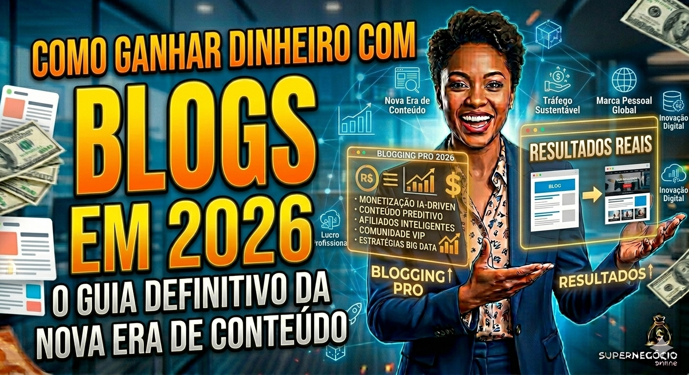 como ganhar dinheiro com blogs passo a passo