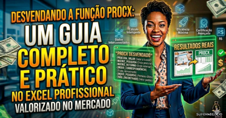Desvendando a Função PROCX no Excel: Um Guia Completo e Prático