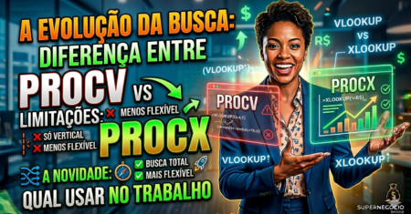 A Evolução da Busca: Diferença entre procv e procx qual usar no trabalho