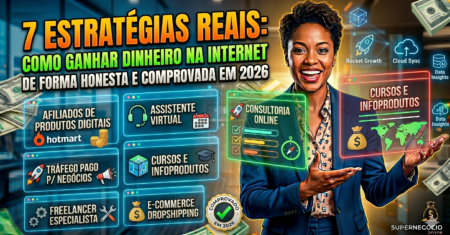 7 Estratégias Reais: Como ganhar dinheiro na internet de forma honesta e comprovada em 2026