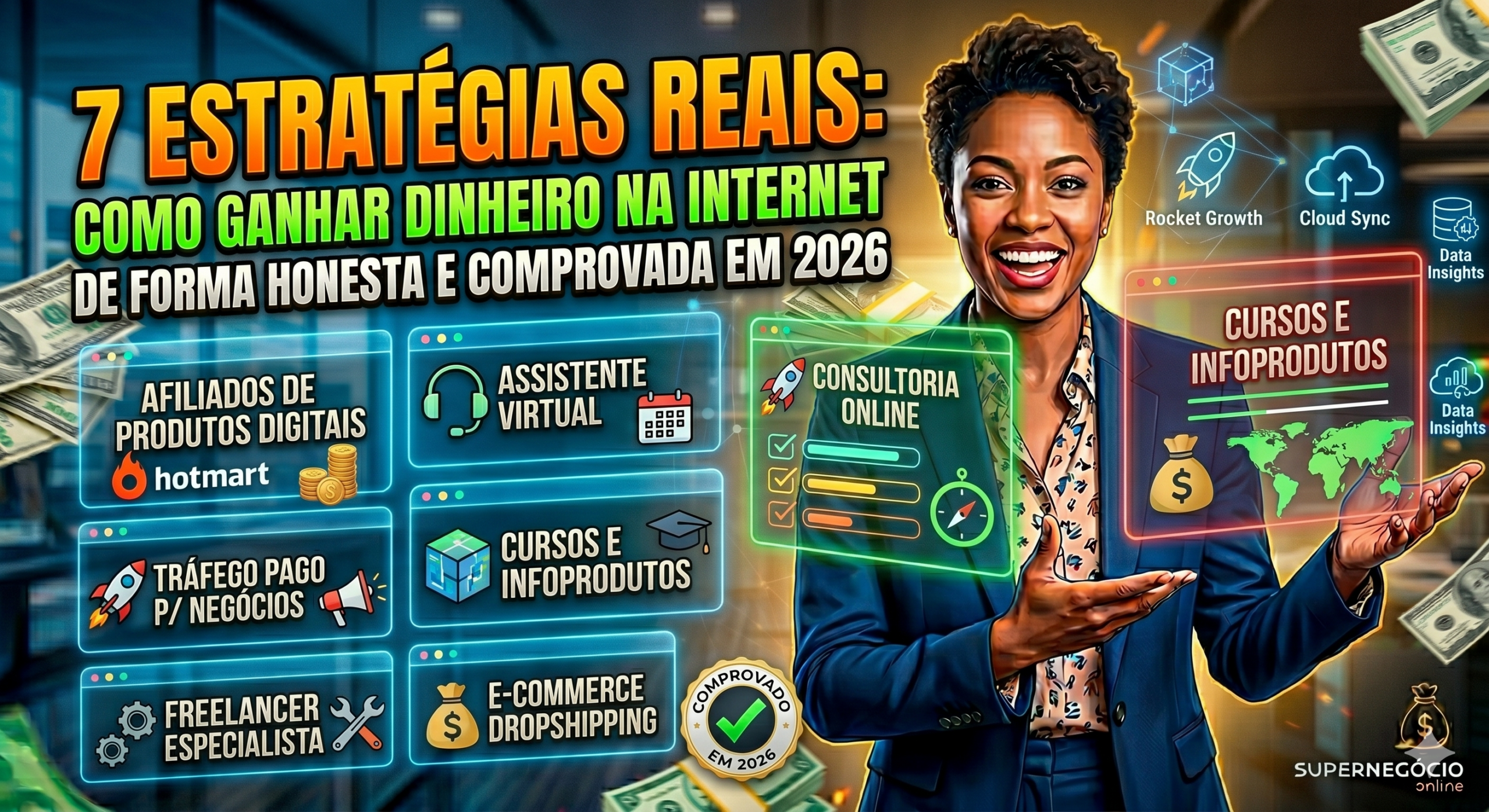 7 Estratégias Reais: Como ganhar dinheiro na internet de forma honesta e comprovada em 2026