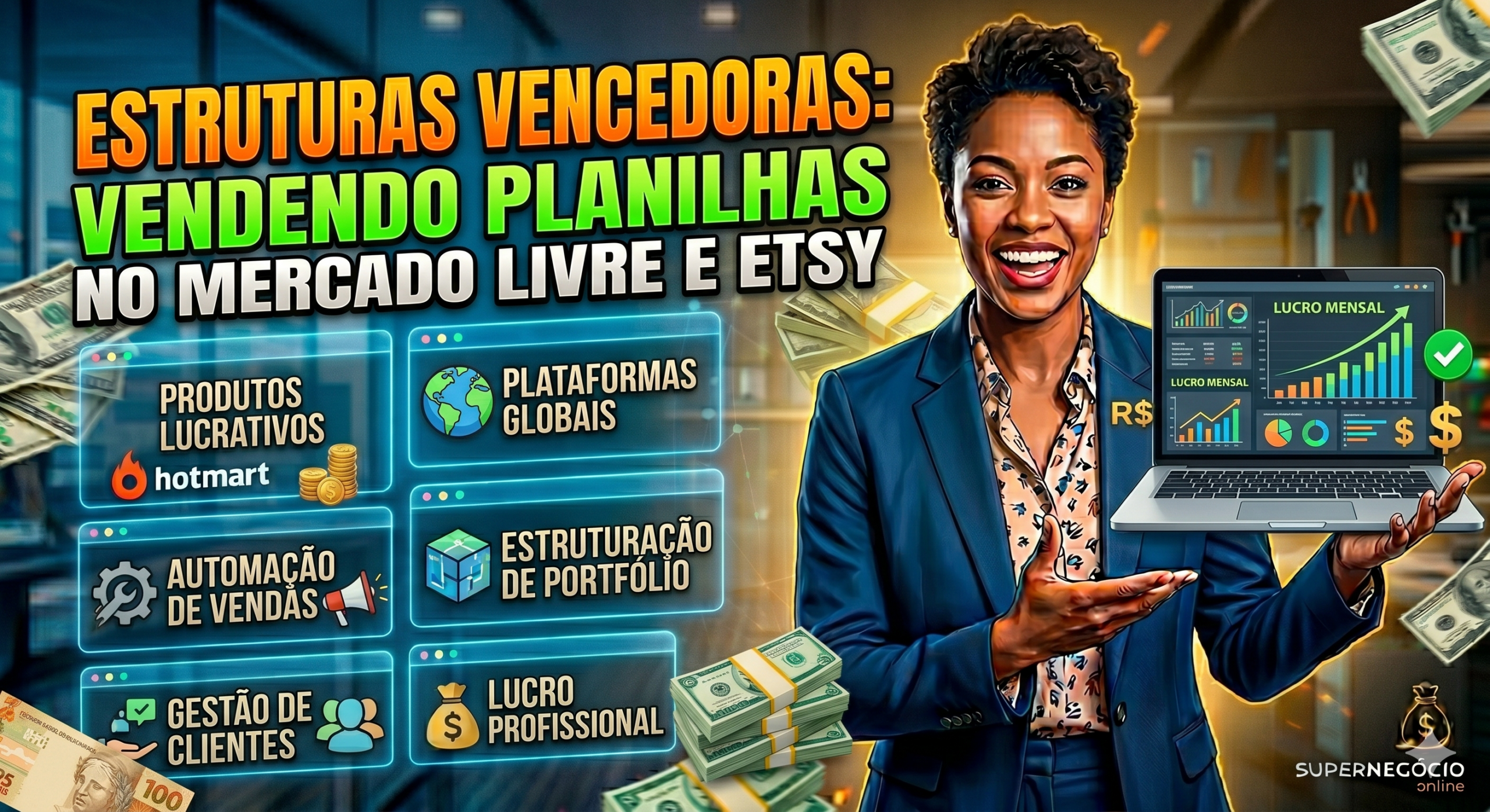 Transforme Sua Criatividade em Lucro: Como Vender Planilhas e Ganhar Dinheiro