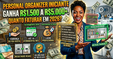 Quanto Ganha um Personal Organizer Iniciante em 2026? O Guia Realista de Salários, Mercado e Primeiros Passos